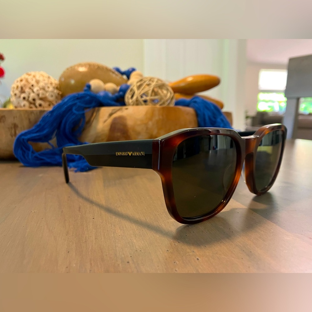 Emporio Armani Brown & black Sunglasses